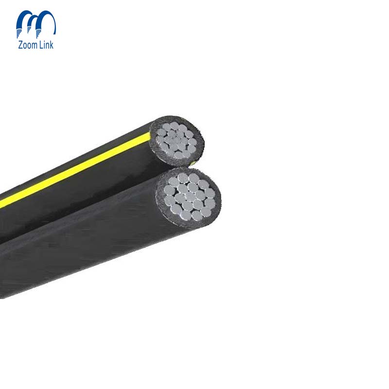 Duplex Service drop wire 6AWG to 4/0 AWG 